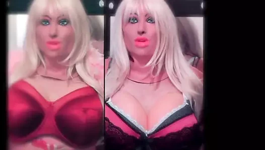 Dolly the kauçuk sarışın rüya bebek
