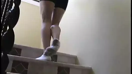 I piedi della baldracca bionda