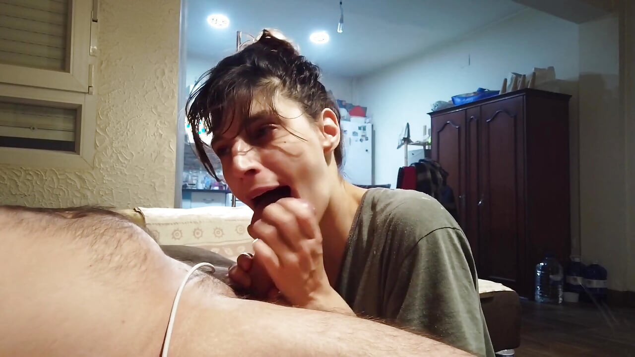 Bu amatör çiftin ferahlatıcı cumshotları ve sevimli anları