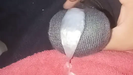 pantolonuna boşaldı
