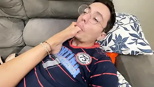 Tanrıça Kiffa - seksi psikolog ayak fetişistlerini kandırıyor bölüm 3