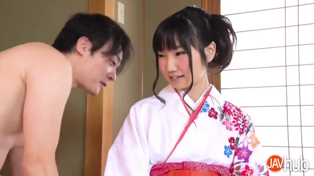 Kanako imamura kimono evde sürtük olmayı seviyor