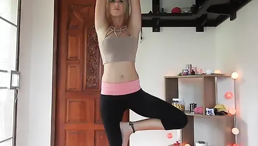 Yoga, striptiz ve 3 kez fışkırtma