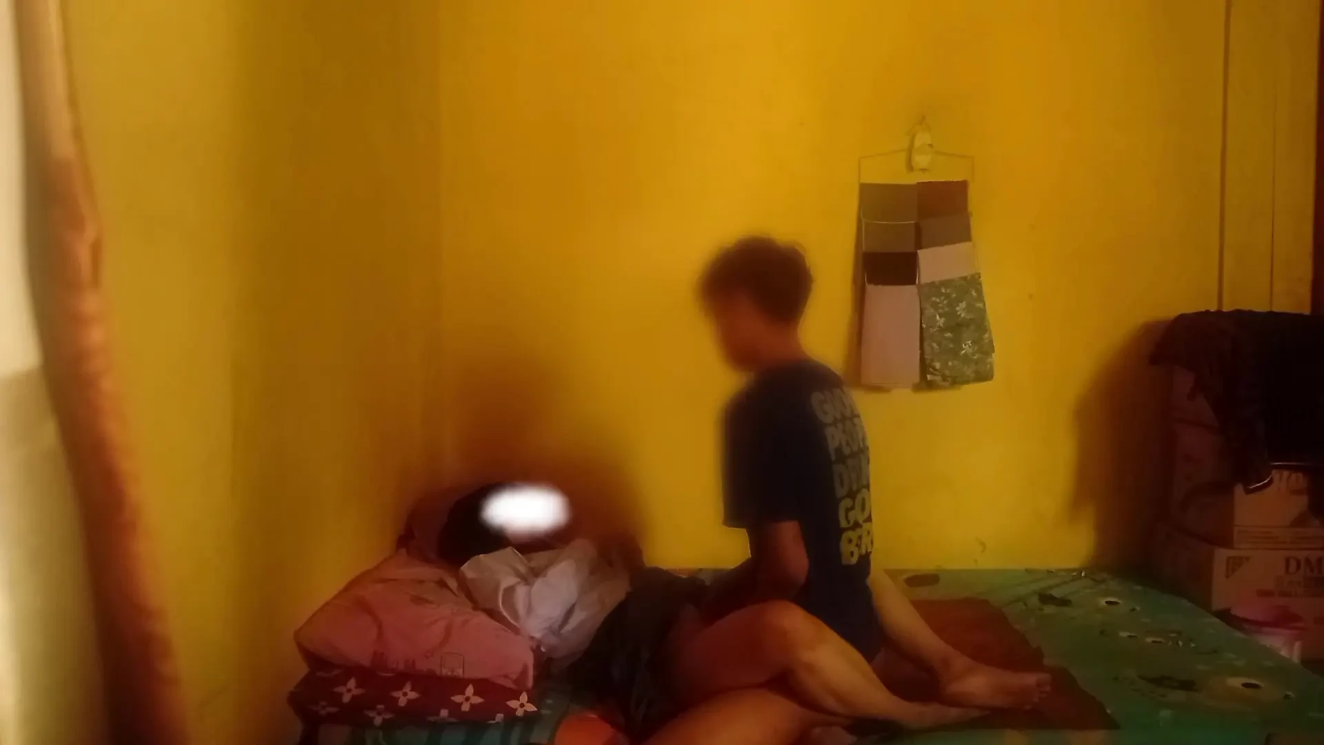 Teenage girl in school in entot at her house when she is lonely