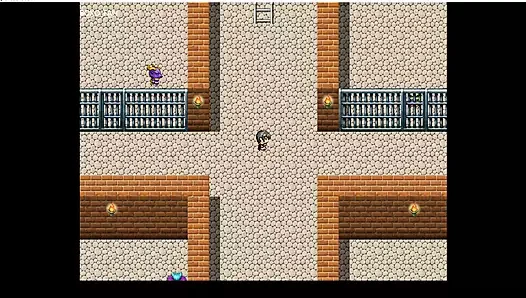 Kız kahraman 1 hizmetçiyi dövüyor (boko877)