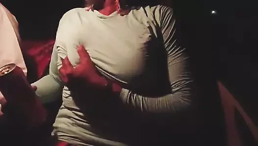 Gece araba seksi, Telugu edepsiz konuşma. Telugu büyük göğüsler, güzel teyze ve erkek arkadaşı.