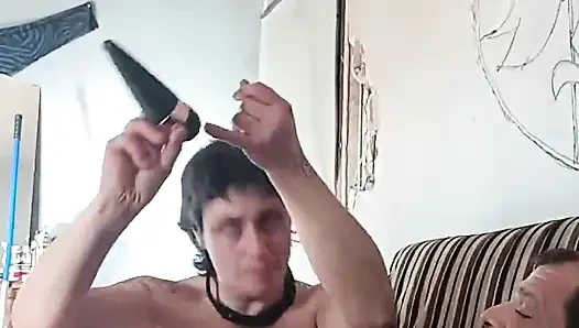 Probando mi nuevo juguete