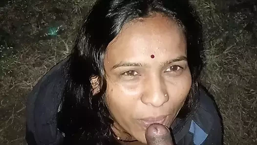 Ormanda ağzına boşalmalı oral seks