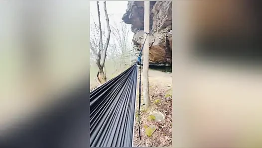 Ev yapımı amatör çift sakso ve açık havada sikiş derlemesi: dölleme ile doğa seksi