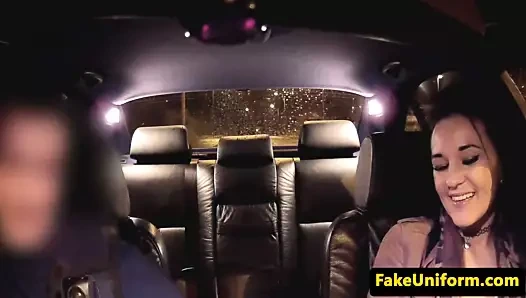 Kamu İngiliz bebek saksocu polis içinde araba