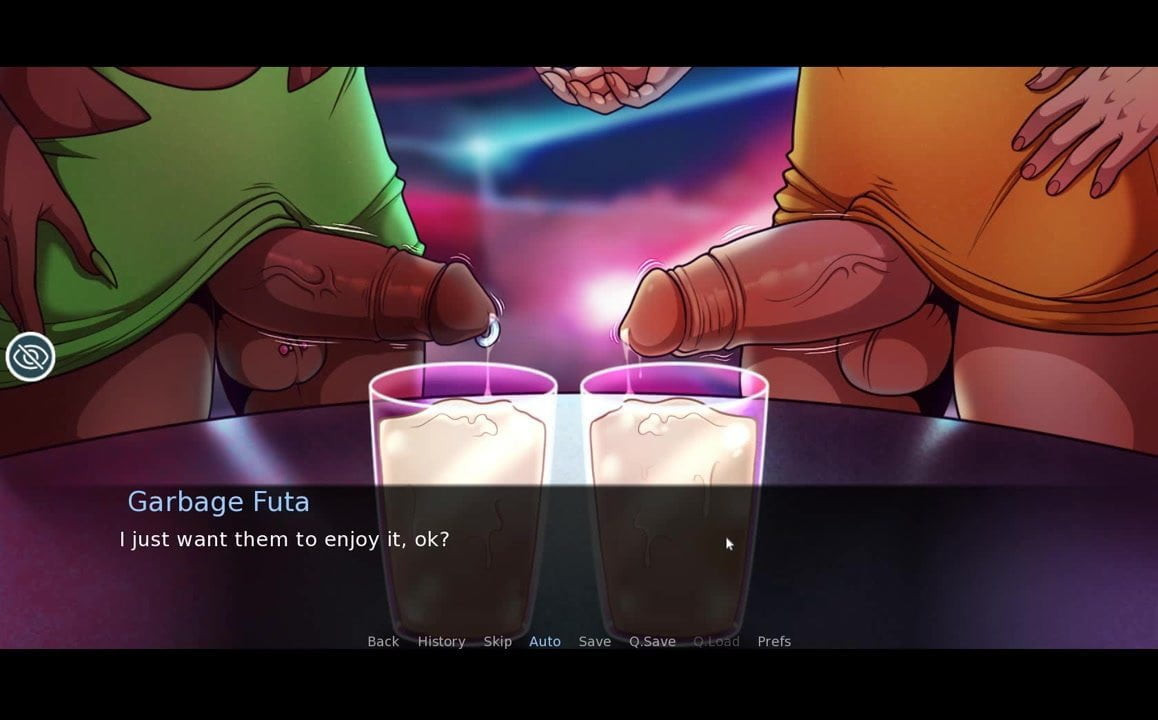 Futadomworld twinks kokteyl at the bar