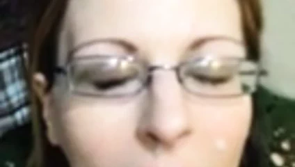 gözlük ve boşalmak