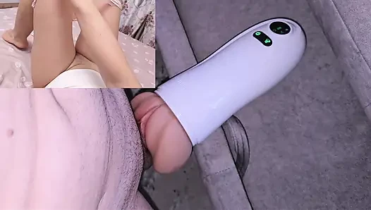 This Sucking Pussy Toy Is Tighter Than Stepsister's Pussy