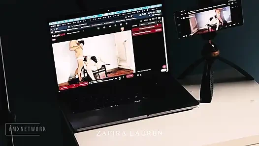 faphouse model zafira lauren ile İtalya'da canlı