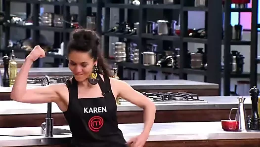 Masterchef Şili yarışmacı pazı esneme