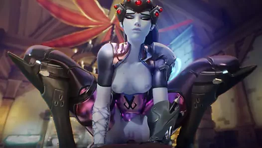 3 boyutlu derleme: dva Mercy widowmaker yarak binmek sansürsüz hentai derlemesi overwatch