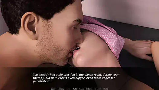 Zevk için hemşirelik: battaniyenin altında iki kızla üçlü seks- ep24