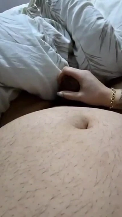 Horny Step Mom Jerks off Step Son to Helps With Low Erection in Share Bed | Clip 1