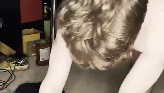 Spanking My Bad Boy Bubble Butt Until It Turns Red!