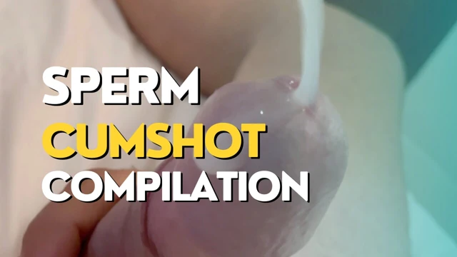 Bir sürü sperm derlemesi boşalma
