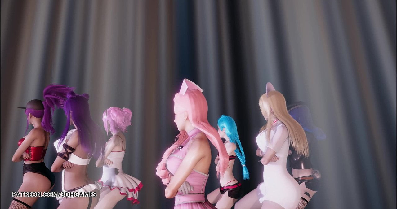 Mmd kahverengi gözlü kızlar-abrakadabra kda sıcak dans 4k uhd 60fps
