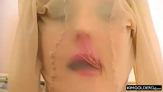 Naylon-encasement mit geiler sokma