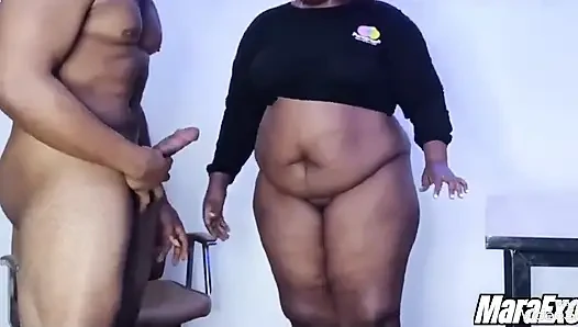 Seksi iri güzel ateşli evli kadın büyük zenci yarağı tarafından sert sikiliyor - mara egzotik