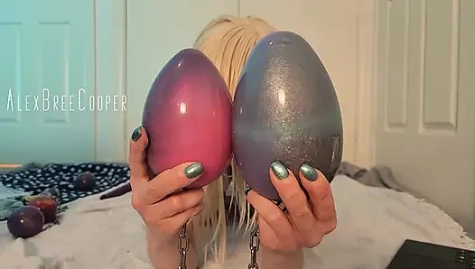 Dev yumurta sokmaları, birden fazla yumurta ve küre götüme gidiyor