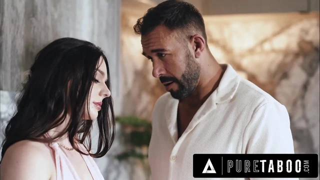 PURE TABOO Resentful Man Locks Stepbrother Outside & Sneaks In To Fuck His Stuck Wife Maddie Wren