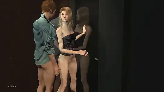 Düz şehvet projesi: adam bir kızı tuvalette sikiyor bölüm 4