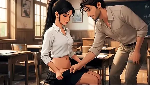 Üvey annenin spa hafta sonu karışık! ( yapay zeka oluşturuldu)