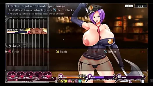 Karryn'in hapishane rpg hentai oyunu ep.4 müdürün ilk handjob