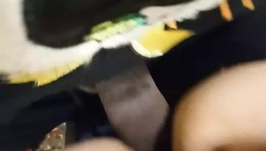 Pawg otel koridoru pt.3'te bbc arkadan çekim yapıyor