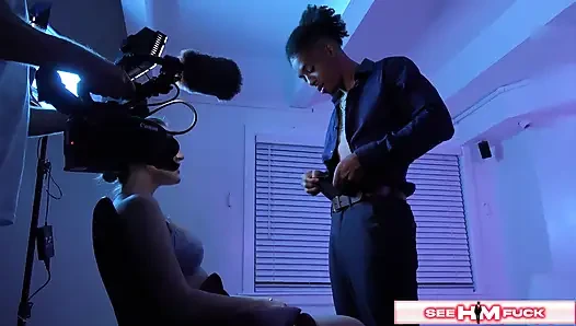 Bts-azgın adam Zaddy2x yağlanmış göt deliğini Blake Flower'a siktiriyor!