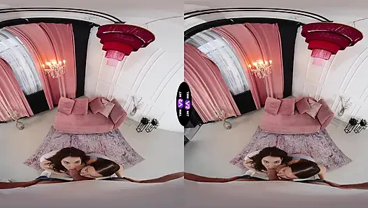 İki sürtük bir yarak - en iyi arkadaşlar kalın bir döl dölünü paylaşıyor - teenmegaworld