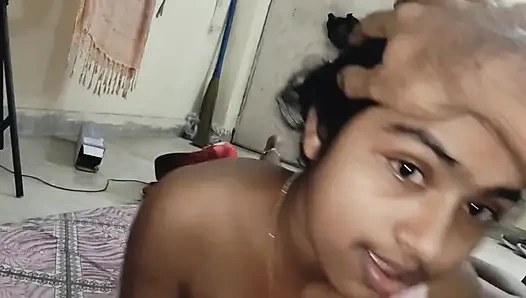 Seans 06, köy çifti yatak odasında seks, evli kadın kocasına biniyor