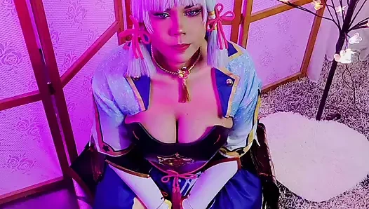 Kamisato ayala genshin cosplay