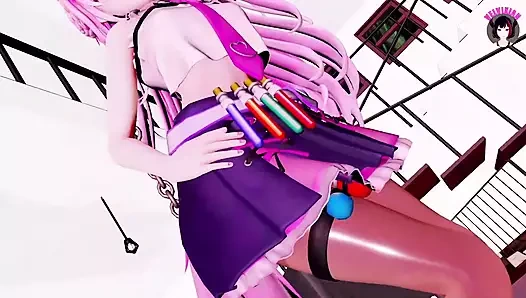 18 yaşındaki genç kız sikişmeye hazır - bakış açısı seks (3 boyutlu hentai)