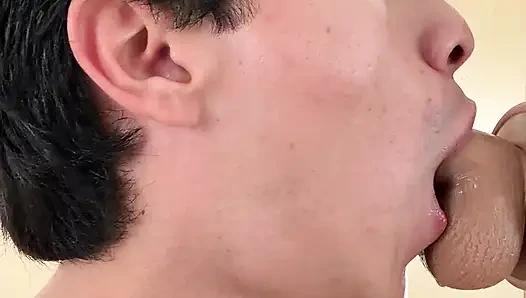 Learning to suck cock