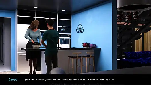 Measuring My Cum 2 Landlady Split Personality Is Such a Wonderfull Thing She Showed Me Her Boobs and Almost Fucked Me