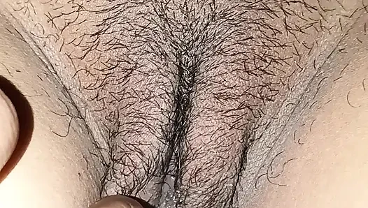 Hair Pussy fingring