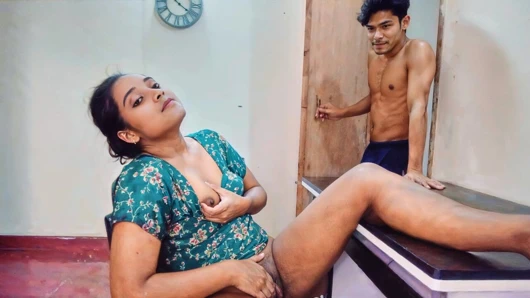 MY Hot Dever caught Me when im Masturbating fully nacked in my room