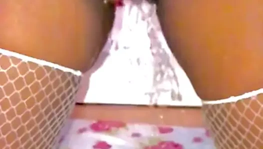 Londra blk süper squirter Noel günü sel