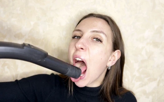 Güçlü vantuz altında dil ibadeti