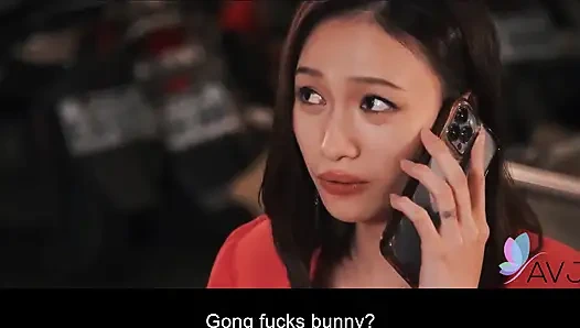 Li Er - возбужденная шлюшка-зайчик