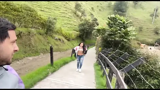 Çok seksi vieje Venezuelalı arkadaşım