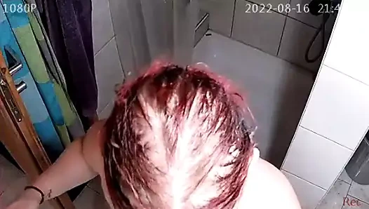 Cam yakalar milf içinde the duş sonra the bath