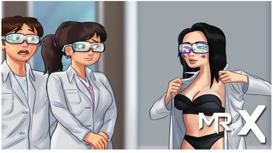 Summertimesaga - bayan okita cübbesini çıkarıyor e1 # 25