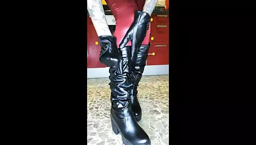 Bayan vagon vegan .- kölem tarafından bana verilen botlar