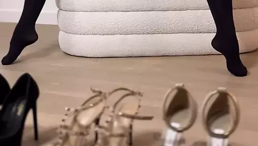 Aleksas ysl yüksek topuklu ayakkabılar videosu 1